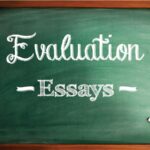evaluation essays